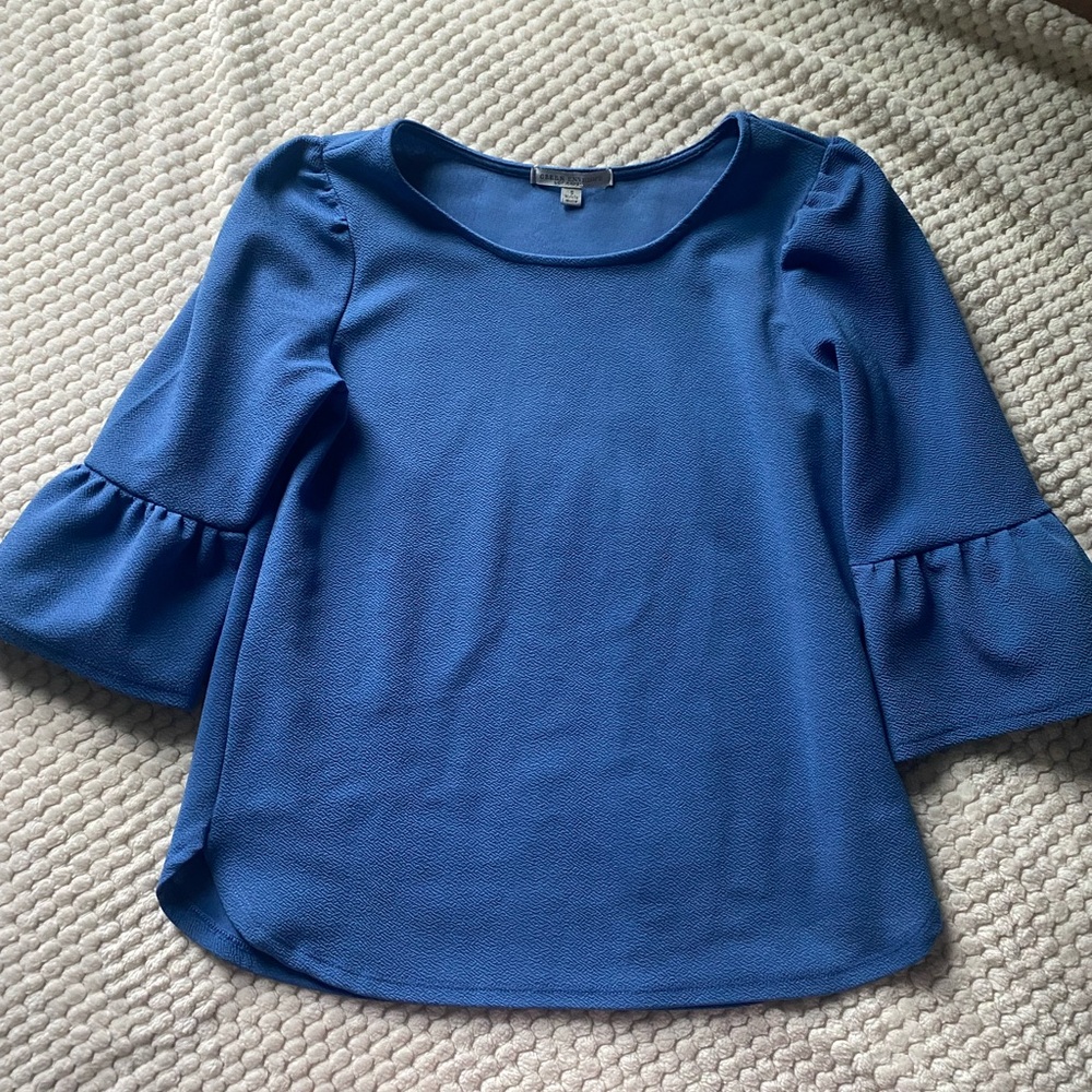 Green Envelope Professional Top, Size S